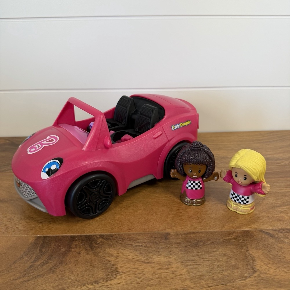 Fisher Price Little People Barbie Convertible Toy Figure Playset With Sounds